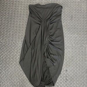 Amazon Black Strapless Dress